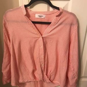 Carly Jean Los Angeles striped top